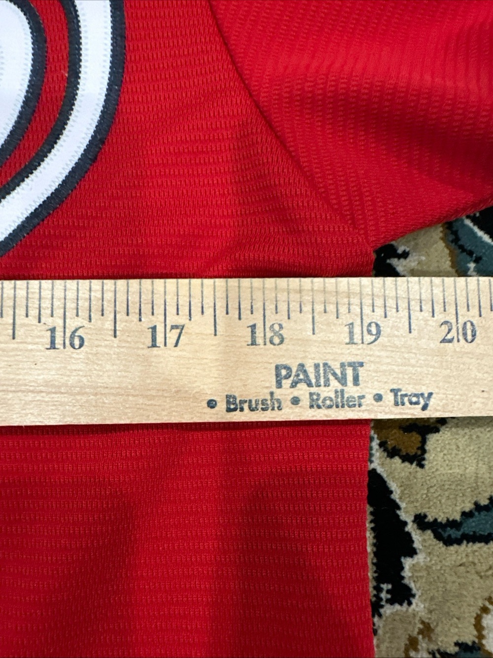 Majestic Women’s Washington Nationals Red Baseball Jersey - Picture 8 of 9